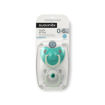 Picture of SUAVINEX 0-6M SOOTHER NIGHT&DAY GREEN 2 PACK HEART